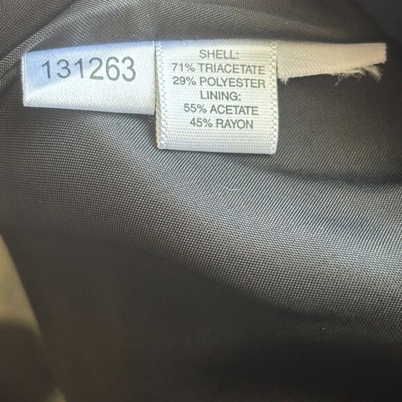 Ann Taylor Single Breasted Bow Pocket Detail Pockets Blazer Suit Jacket Size 8 - Picture 15 of 16